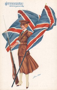 Carte postale française - Dieu sauve notre glorieux roi (Les hymnes nationaux, par X. Sager)